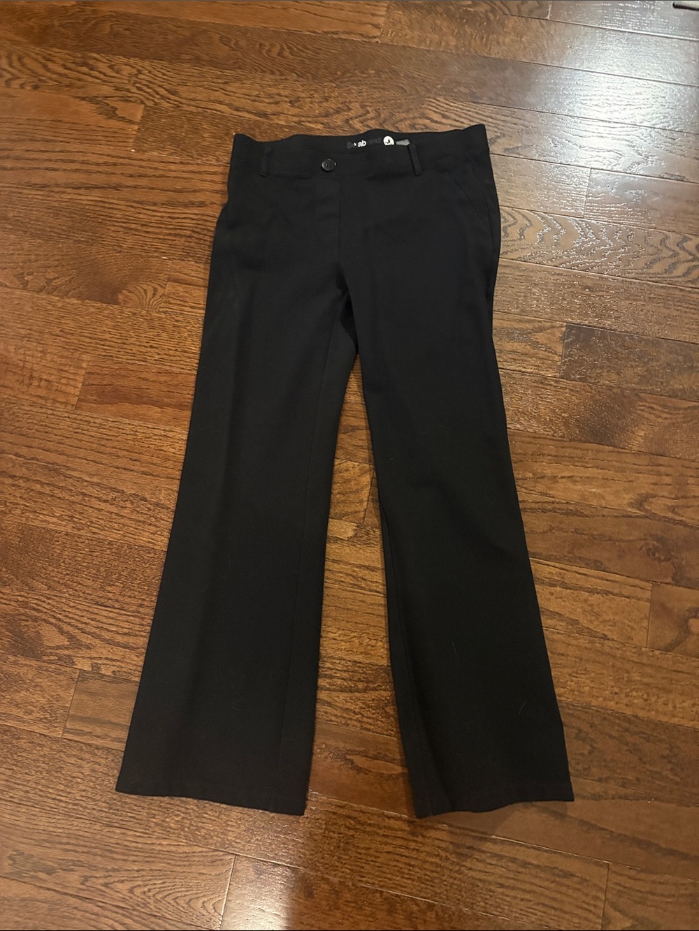 Tailored Black womens Dress Pants - boot Leg